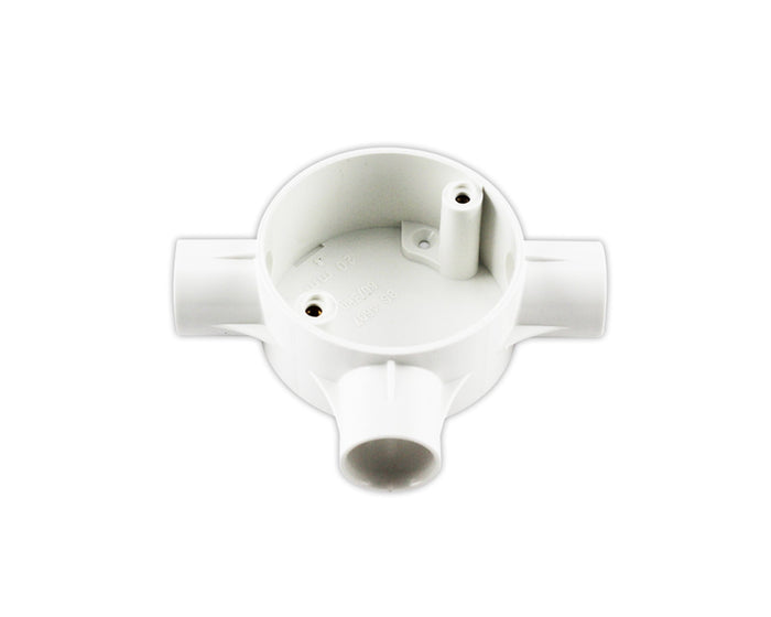 Tronic Junction Circular Box 3 Way 1 Tronic Junction Circular Box 3 Way