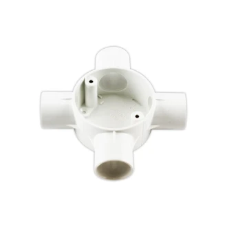 Tronic Junction Circular  Box 4 Way
