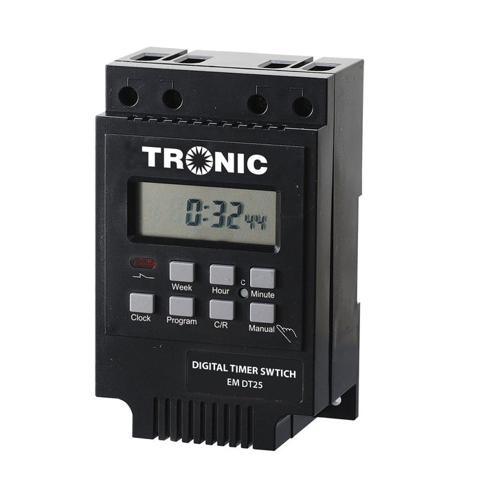 Tronic Digital Timer Switch 25Amps 1 Tronic Digital Timer Switch 25Amps