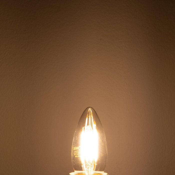 Tronic 4 Watts Filament Candle Led E27 (Screw) Bulb 5 Tronic 4 Watts Filament Candle Led E27 (Screw) Bulb