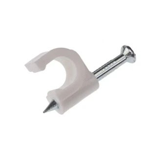 Tronic Round Cable Clips 6mm