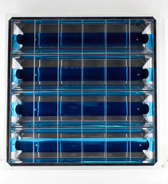 Tronic Fluorescent Louver Recessed Panel 4X9 Watts 1 Tronic Fluorescent Louver Recessed Panel 4X9 Watts