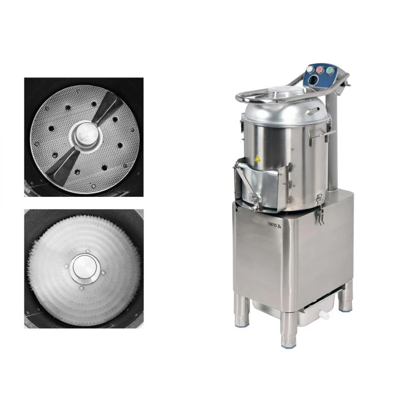 Generic Commercial Potato Peeler And Wash 2In1 10Kg 5 Generic Commercial Potato Peeler And Wash 2In1 10Kg