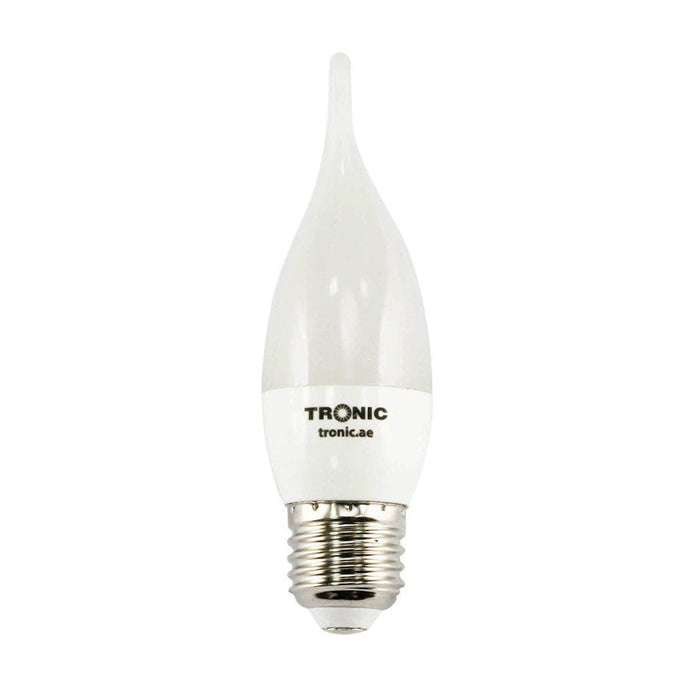 Tronic 5 Watts Candle Tail Led Warm White E27 (Screw) Bulb 1 Tronic 5 Watts Candle Tail Led Warm White E27 (Screw) Bulb