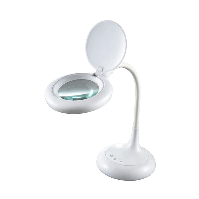Tronic Desk Lamp With Magnifying Glass. 1 Tronic Desk Lamp With Magnifying Glass.
