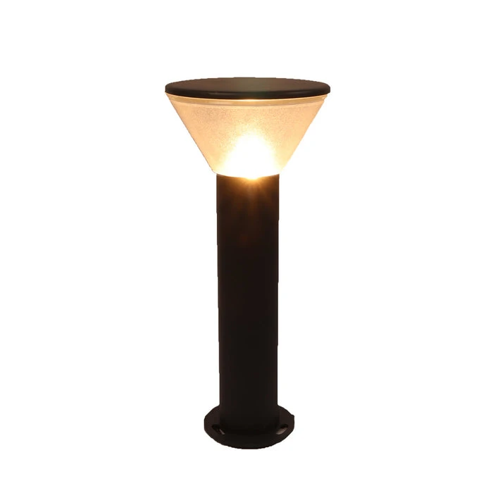 Tronic Black Cone-Shaped Garden Bollard 2 Tronic Black Cone-Shaped Garden Bollard