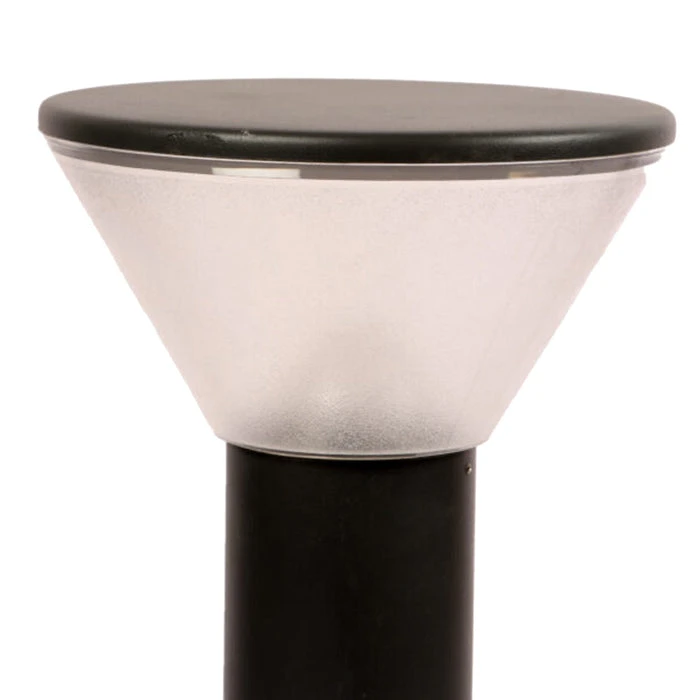 Tronic Black Cone-Shaped Garden Bollard 3 Tronic Black Cone-Shaped Garden Bollard