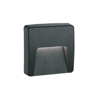 Tronic Square Curved LED Step Light