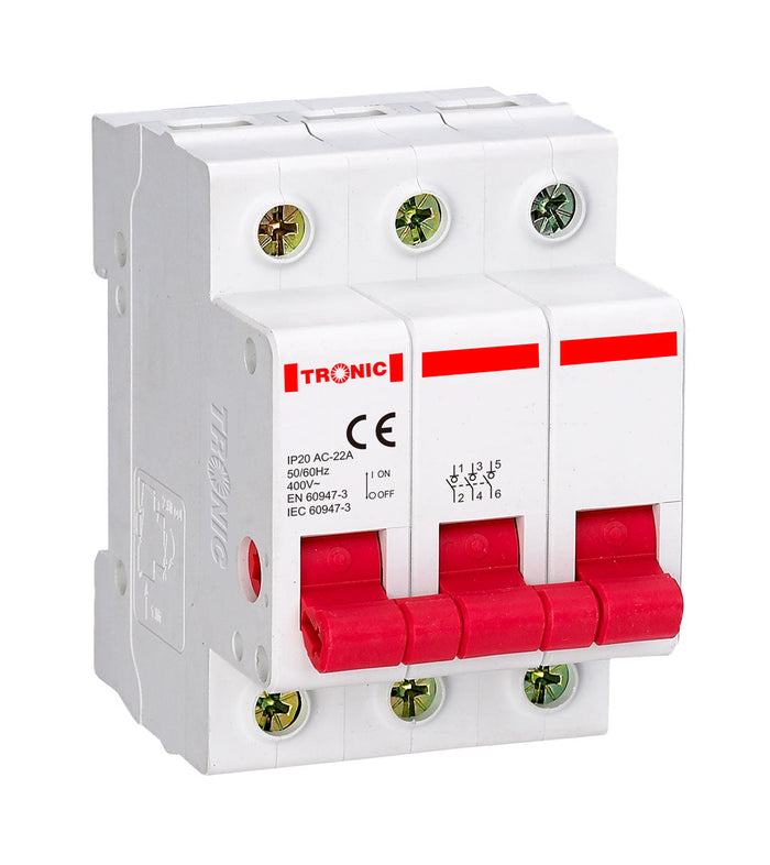 Tronic Mcb 32Amps Triple Pole 1 Tronic Mcb 32Amps Triple Pole
