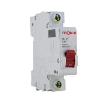 Tronic MCB 25Amps Single Pole