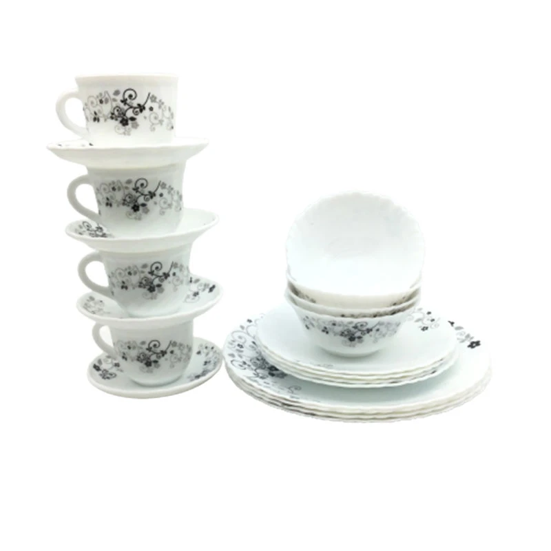 La Opala Dinner Set Mystrio Black Classique 20 Pieces Lm020 2 La Opala Dinner Set Mystrio Black Classique 20 Pieces Lm020