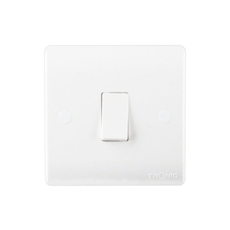 Tronic 1 Gang 1 Way Switch Standard