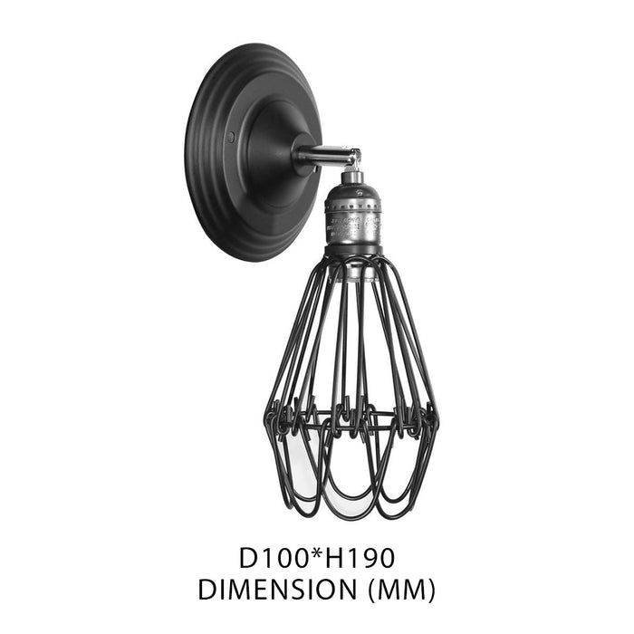 Tronic Black Vintage Wall Light 2 Tronic Black Vintage Wall Light