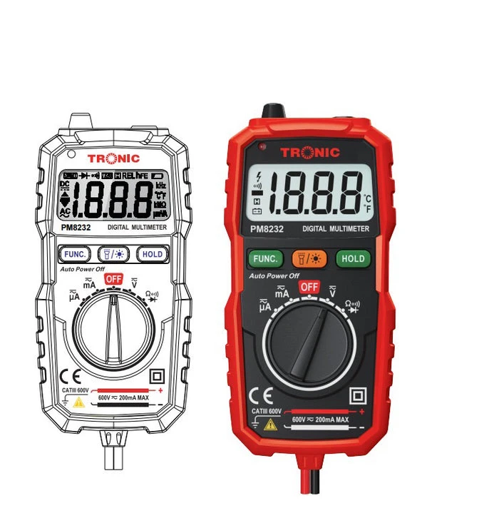 Tronic Mini Digital Multimeter 2 Tronic Mini Digital Multimeter