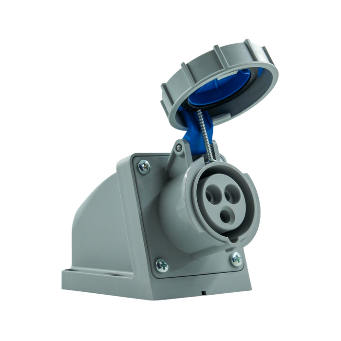 Tronic Industrial Socket 3 Pin 16A Ip44 1 Tronic Industrial Socket 3 Pin 16A Ip44