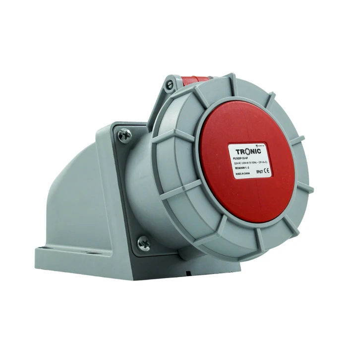Tronic Industrial Socket 5 Pin 32A Ip44 1 Tronic Industrial Socket 5 Pin 32A Ip44