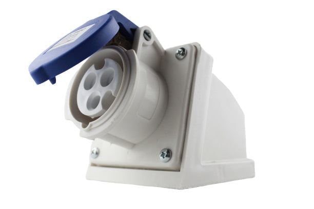 Tronic Industrial Socket 3 Pin 32A Ip44 3 Tronic Industrial Socket 3 Pin 32A Ip44