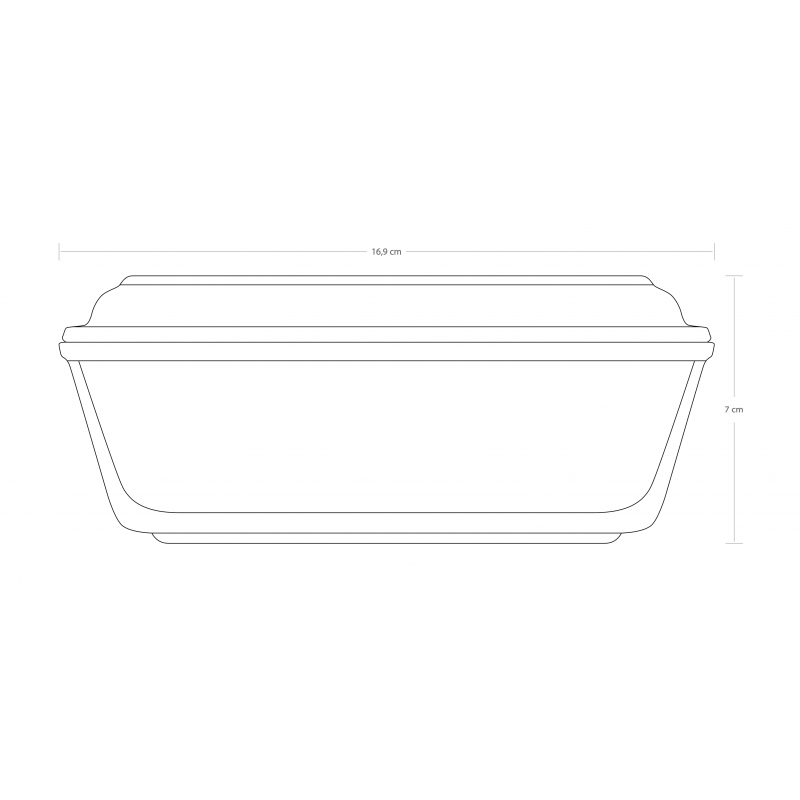 Pasabahce Butter Dish Frigo 480Ml 97711 6 Pasabahce Butter Dish Frigo 480Ml 97711