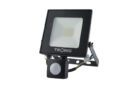 Tronic Black LED Motion Sensor Floodlight 20Watts