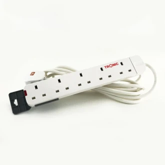 Tronic 5 Way Extension Socket