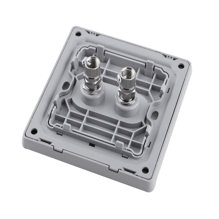 Tronic Television Socket 2 Gang 6 Tronic Television Socket 2 Gang