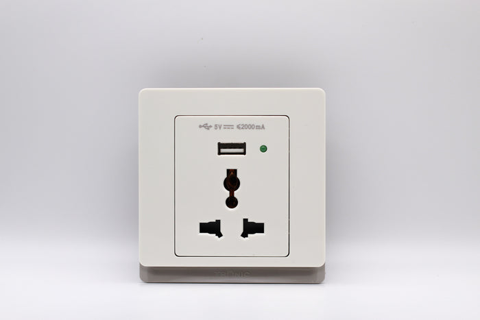 Tronic Single Socket With Usb 3 Tronic Single Socket With Usb