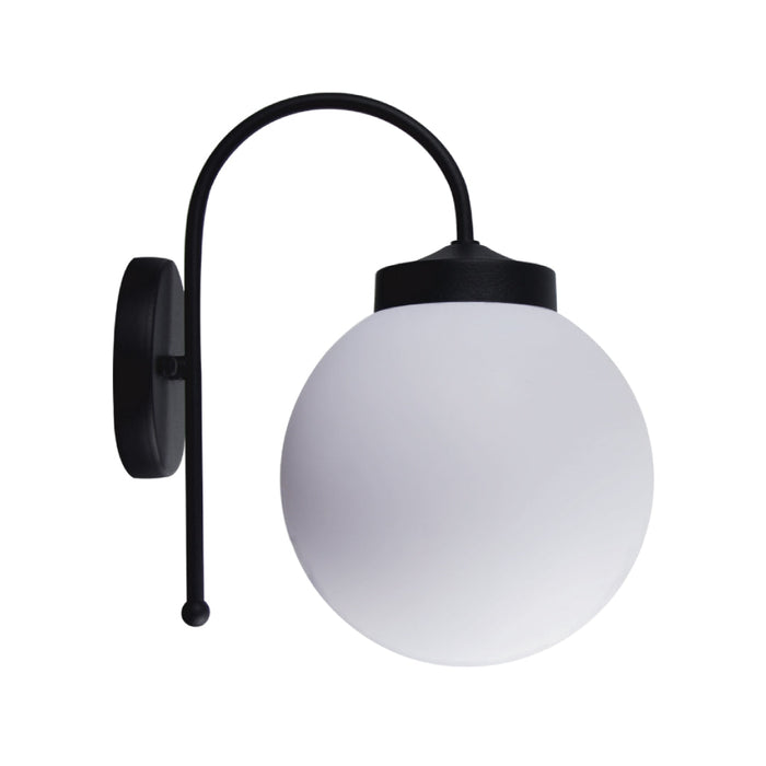 Tronic P-Shaped Globe Wall Light 1 Tronic P-Shaped Globe Wall Light