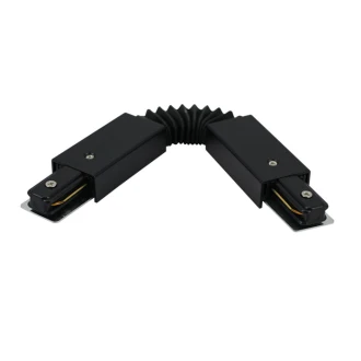 Tronic Black Tracklight Connector with 2 Wires