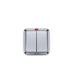 Tronic Waterproof 2 Gang 2 Way Switch