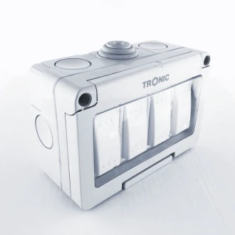 Tronic Waterproof 4 Gang 2 Way