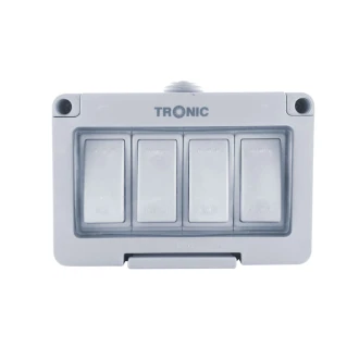 Tronic Waterproof 4 Gang 2 Way