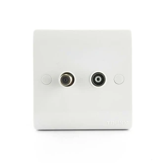 Tronic TV / Satellite Socket