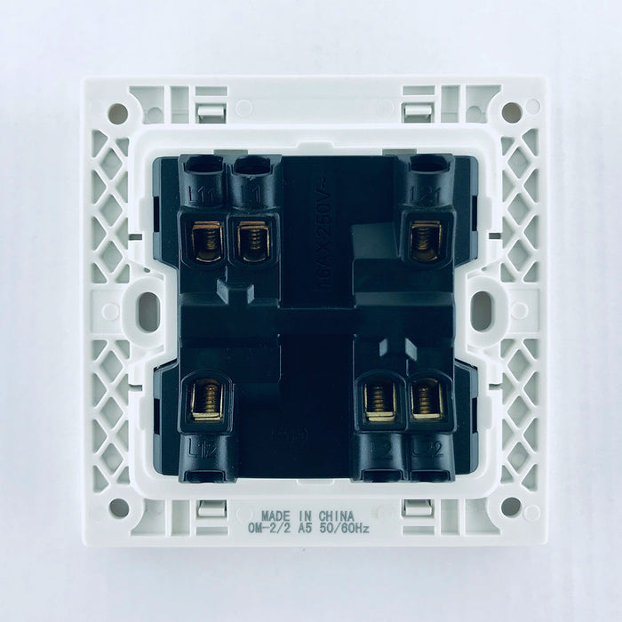 Tronic Big Button 2 Gang 2 Way Switch 3 Tronic Big Button 2 Gang 2 Way Switch