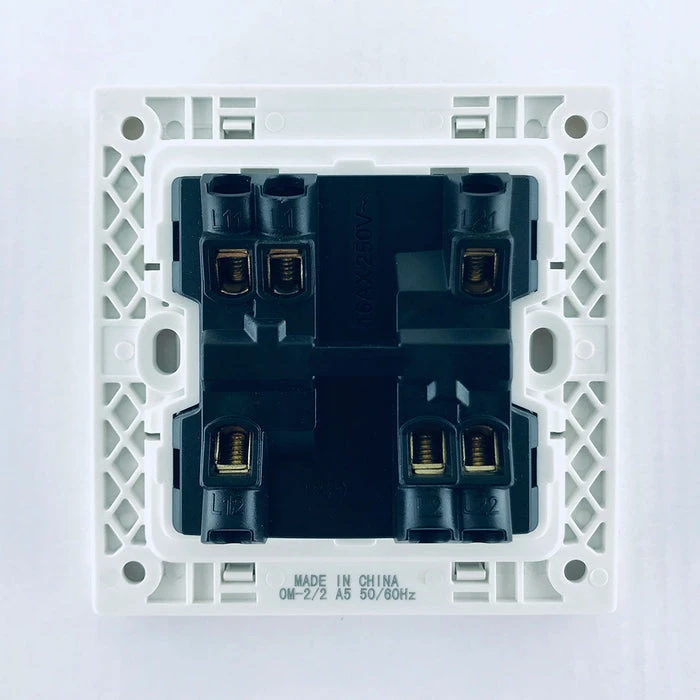 Tronic Big Button 2 Gang 2 Way Switch 3 Tronic Big Button 2 Gang 2 Way Switch