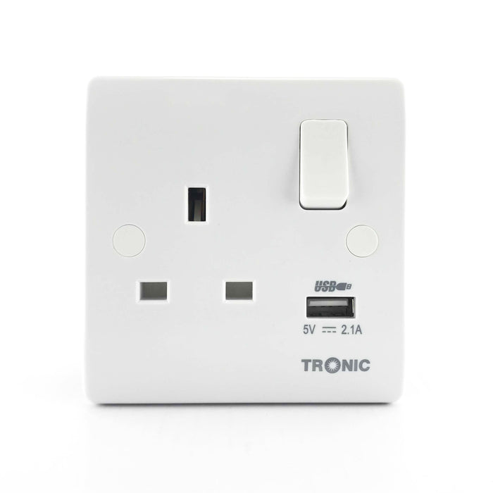 Tronic Single Socket With Usb 13Amps 1 Tronic Single Socket With Usb 13Amps