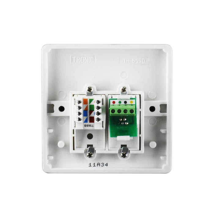 Tronic Telephone Socket Rj11 And Data Socket Rj45 1 Tronic Telephone Socket Rj11 And Data Socket Rj45