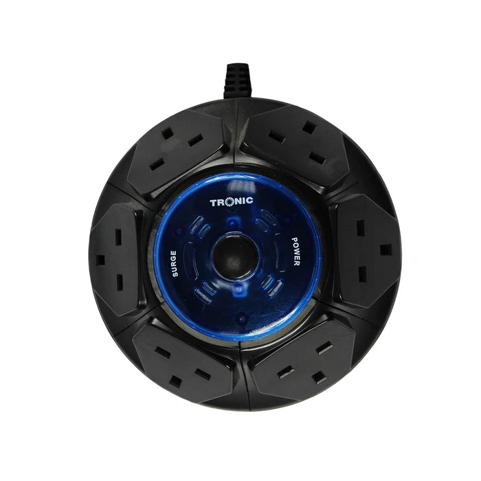 Tronic Pyramid Extension 6 Way 3 Metre Cable 1 Tronic Pyramid Extension 6 Way 3 Metre Cable