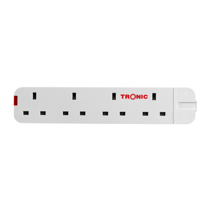 Tronic 4 Way Extension Socket With 10 Metre Cable 1 Tronic 4 Way Extension Socket With 10 Metre Cable