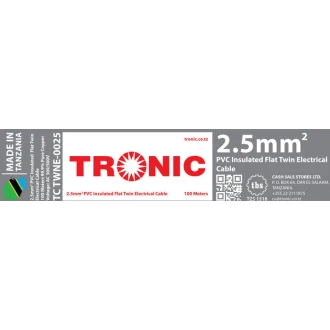 Tronic 2.5 mm Flat Twin Cable