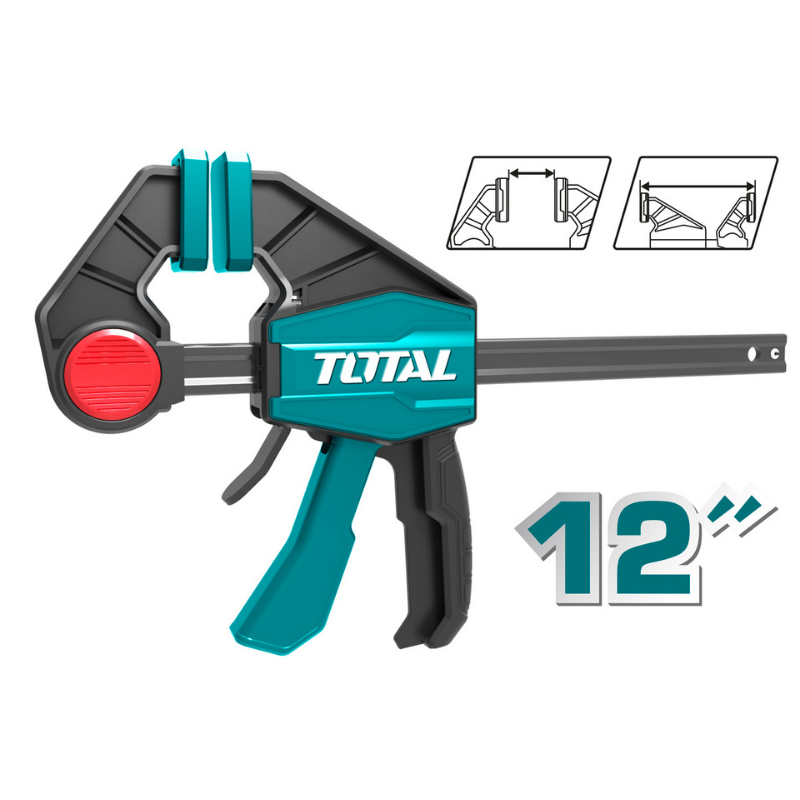 Total Quick Bar/F Clamp 63 X 300Mm Tht1340602 2 Total Quick Bar/F Clamp 63 X 300Mm Tht1340602