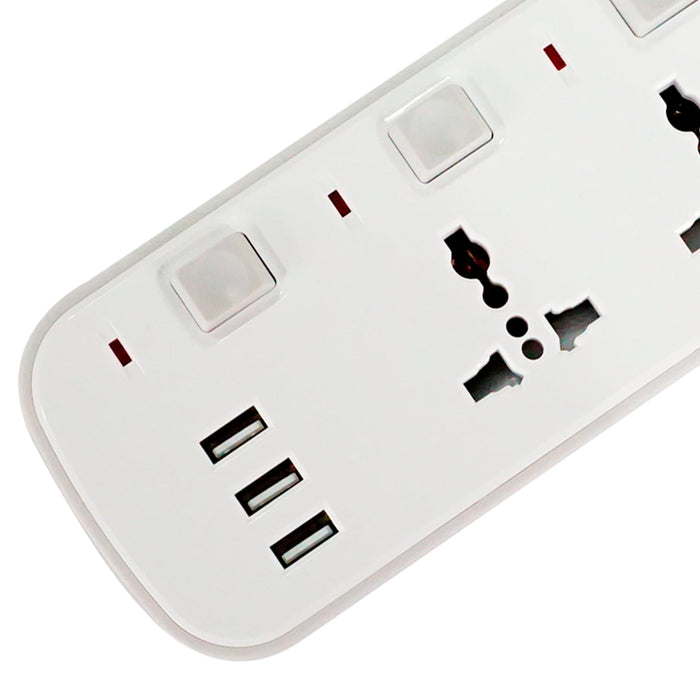 Tronic 4 Way Extension With Usb Ports 3 Tronic 4 Way Extension With Usb Ports