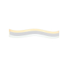 Tronic Wavy 2 Colour LED Wall Light
