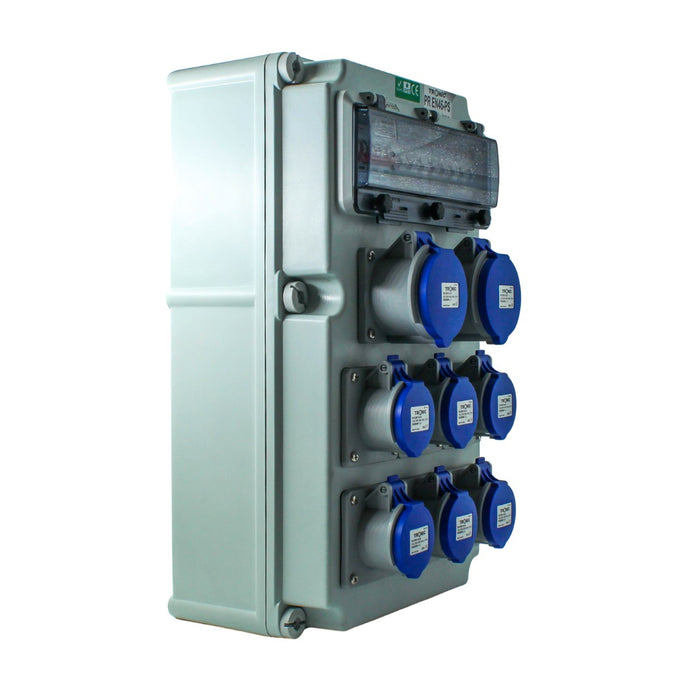 Tronic Industrial Distribution Board With Socket 2 Tronic Industrial Distribution Board With Socket
