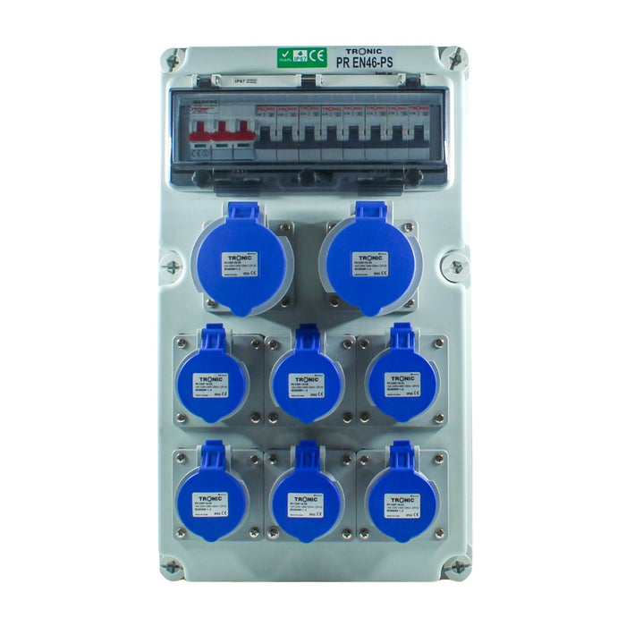 Tronic Industrial Distribution Board With Socket 1 Tronic Industrial Distribution Board With Socket