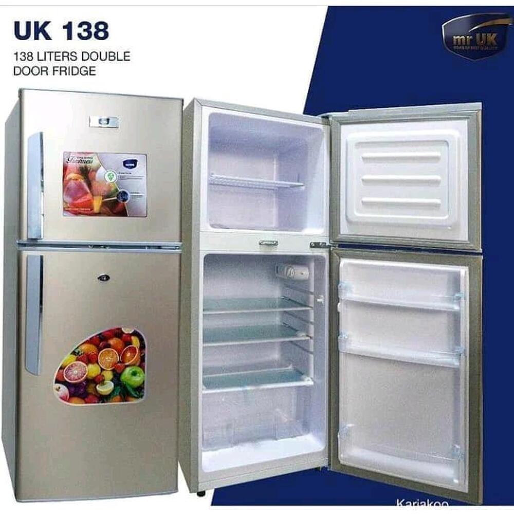 Mr Uk Fridge 138L Refrigerator Uk-57/138 - Jl560L 1 Mr Uk Fridge Uk 138 Silver (138L) Tanzania