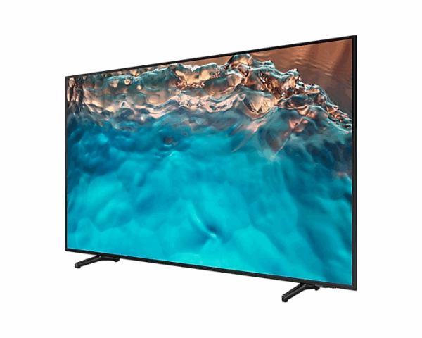 Samsung 65" LED 4K Crystal UHD Smart TV, Air Slim Design, Smart Hub, HDR, Motion Xcelerator, OTS Sound, Solarcell Remote 65BU8000
