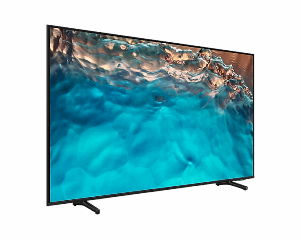 Samsung 65" LED 4K Crystal UHD Smart TV, Air Slim Design, Smart Hub, HDR, Motion Xcelerator, OTS Sound, Solarcell Remote 65BU8000