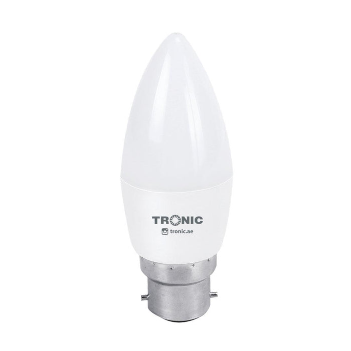 Tronic 4 Watts Candle Flame Led B22 (Pin) Bulb 2 Tronic 4 Watts Candle Flame Led B22 (Pin) Bulb