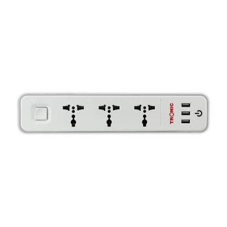 Tronic 3 Way Extension With USB