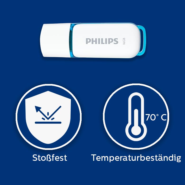 Philips 16Gb Flash Drive, Snow Edition Usb 2.0 5 Philips 16Gb Flash Drive, Snow Edition Usb 2.0